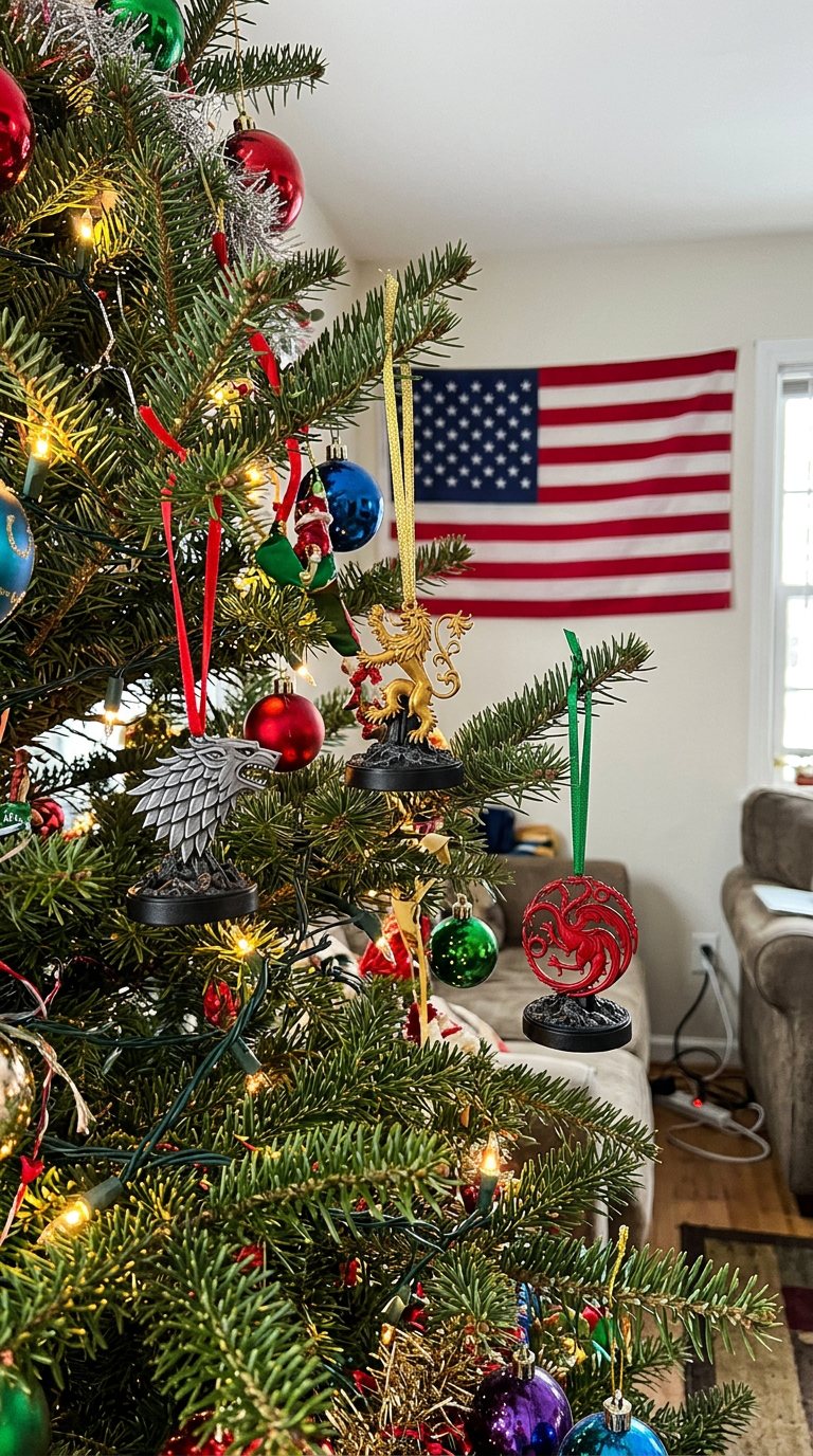Banners on the tree